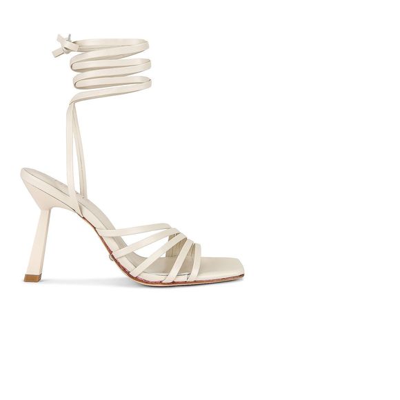 Raye Shoes - NEW Size 7.5 RAYE Sookie Heel in Bone White REVOLVE MSRP $178